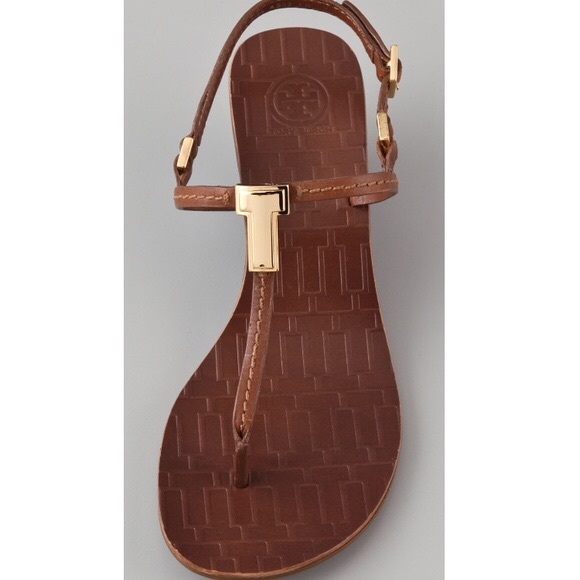 Tory Burch Shoes - Tory Burch "T" Pauline Wedge Sandals 7.5